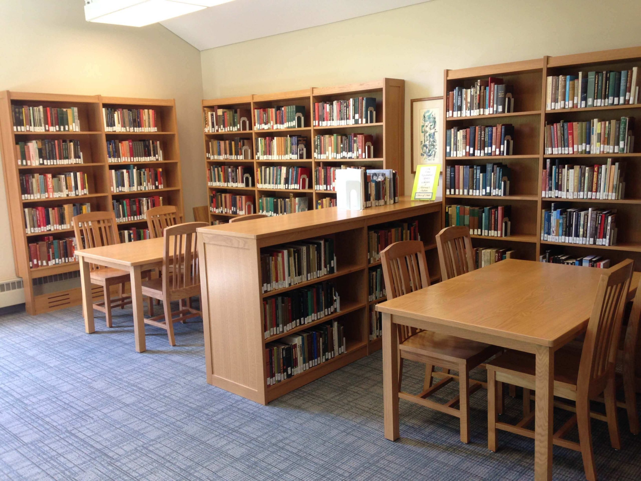 Sara Lawrence Library Hale Manufacturing