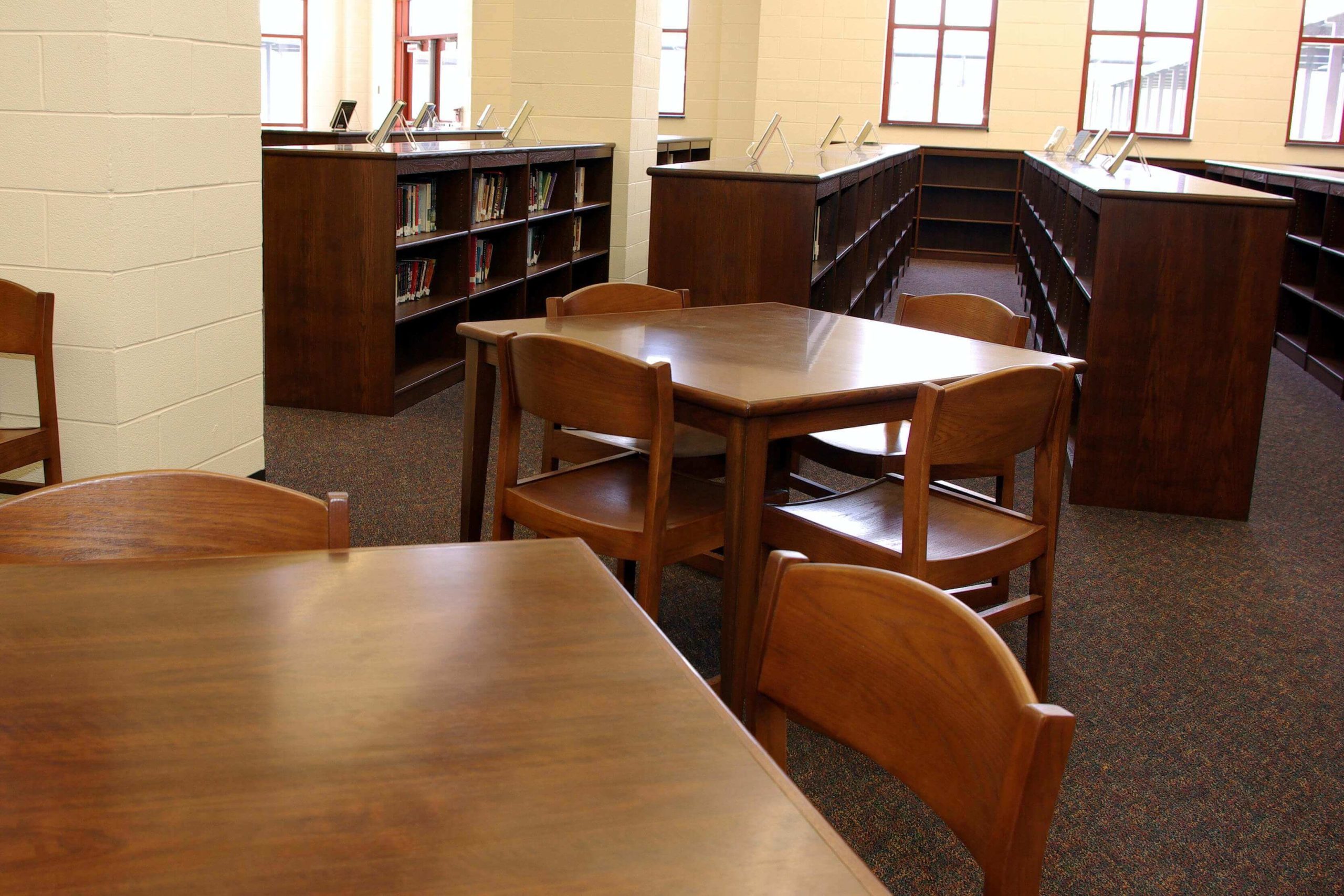 Clinton High School Media Center Hale Manufacturing