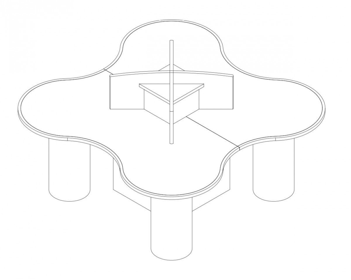 Cloverleaf Table Concept