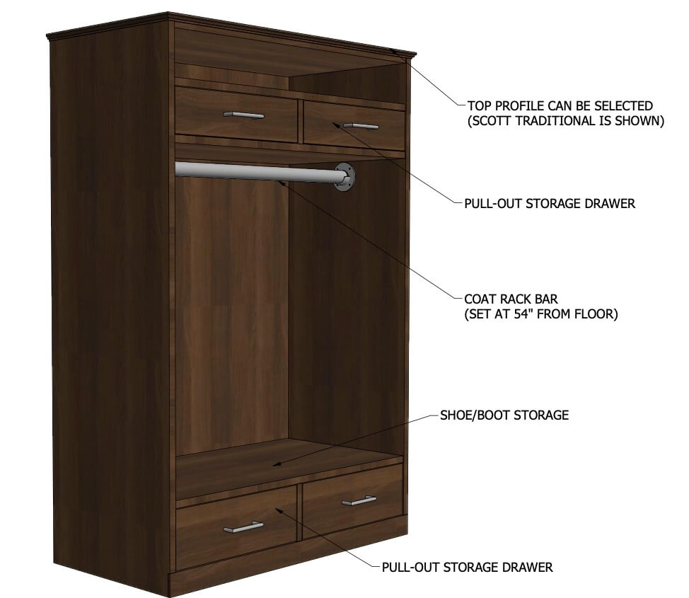 Nittany Office Coat Rack Concept