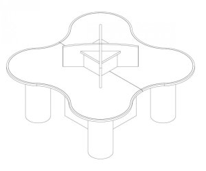 Cloverleaf Table Concept