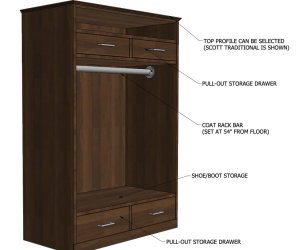 Nittany Office Coat Rack Concept